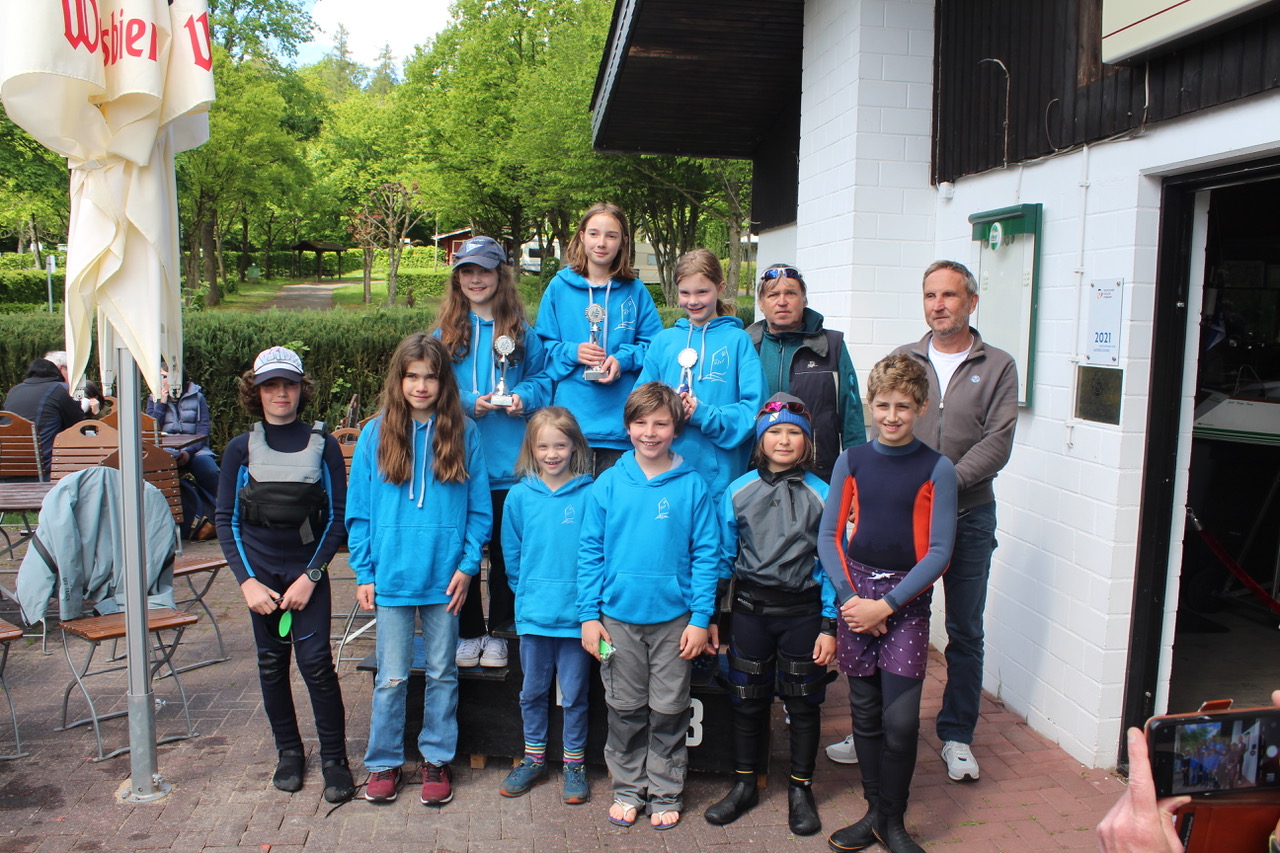 Optimist B Vogelsberg Cup 2024 und 2. Serie der Hessenmeisterschaft