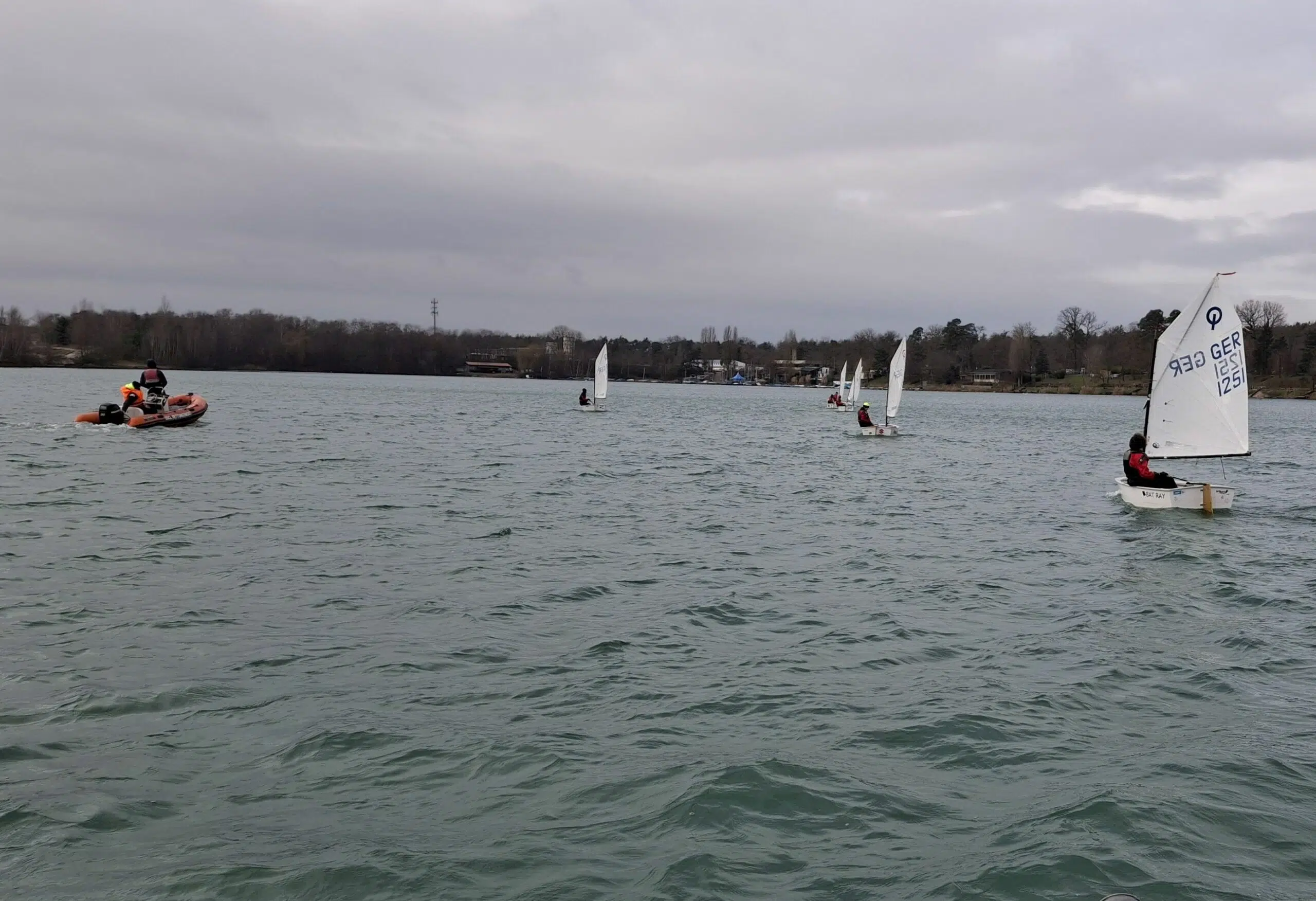 Opti Training 14./15.12.24 am Langener Waldsee