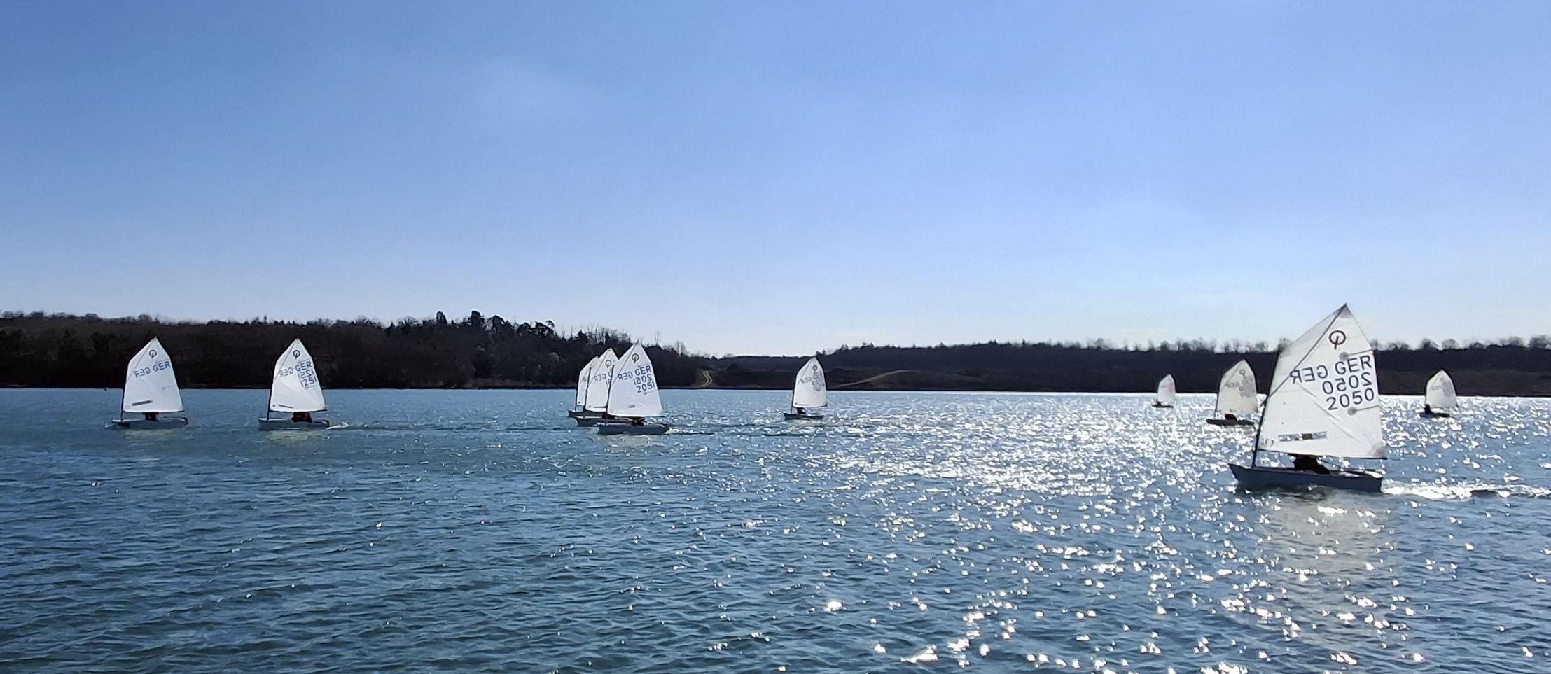 ILCA/Optitraining auf dem Langener Waldsee