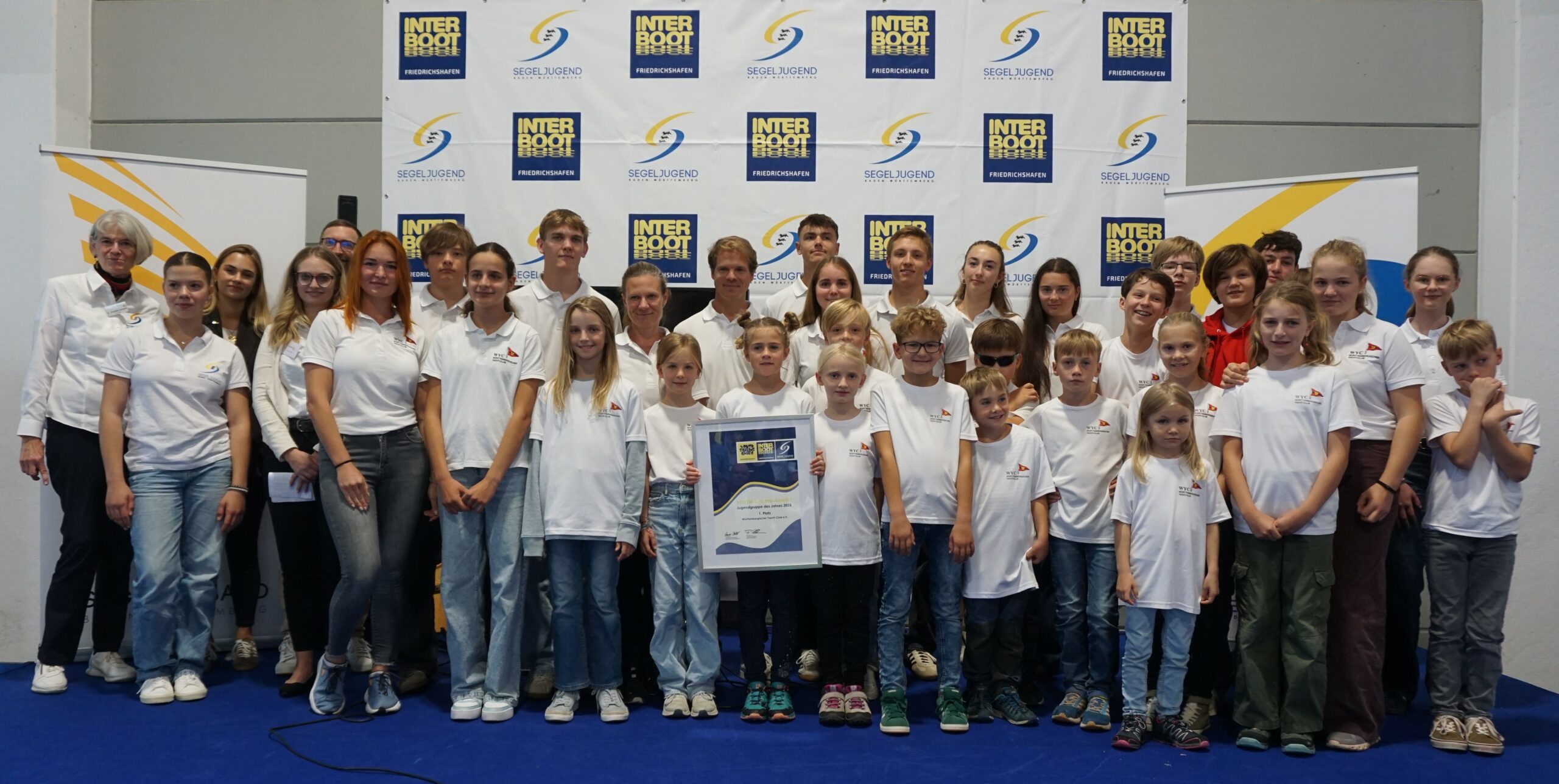 Erfolgreiche Nachwuchsförderung: Youth Sailing Award und Optiliga-Ehrung auf der INTERBOOT