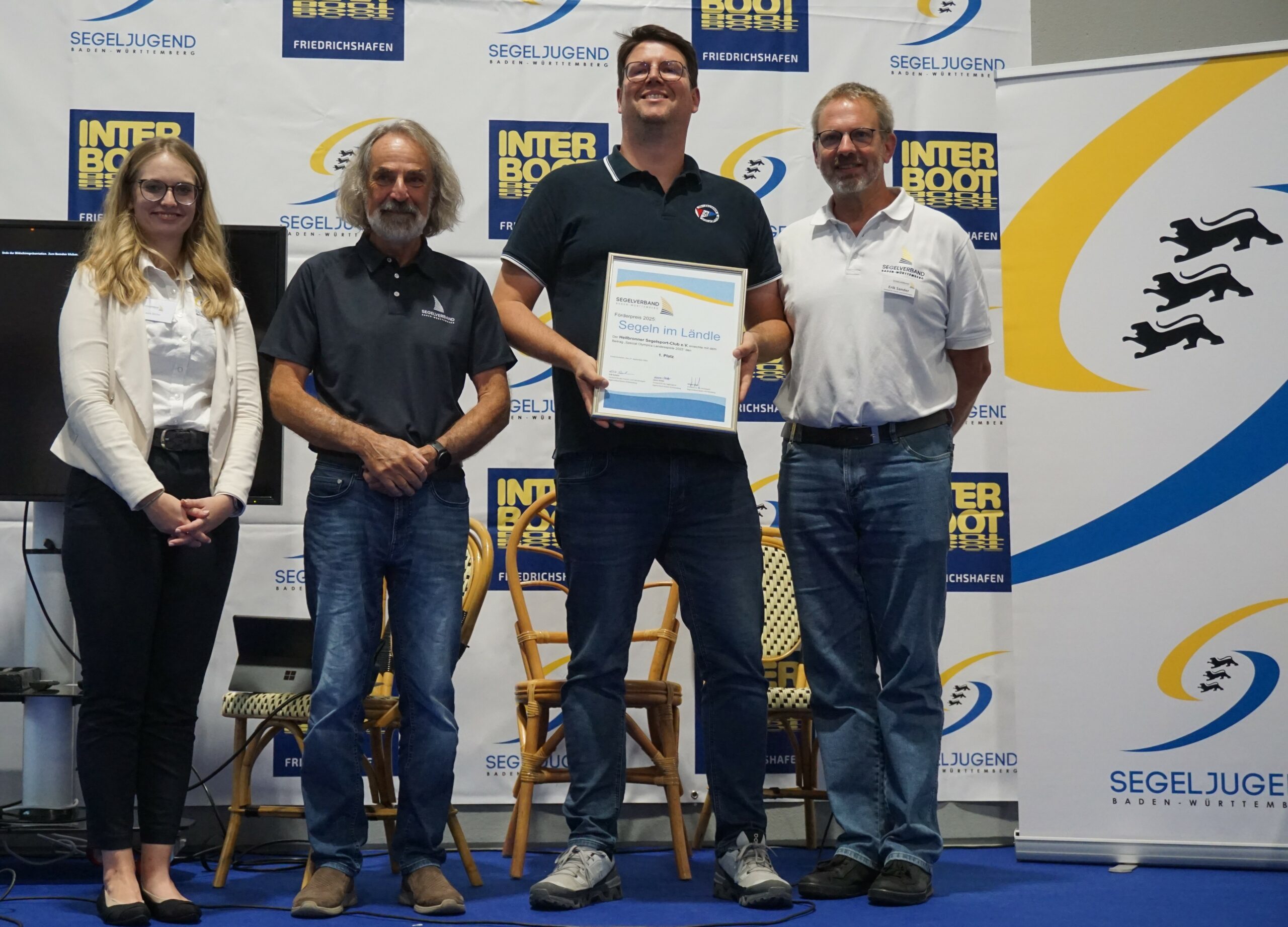 Segelverband Baden-Württemberg würdigt besonderes Engagement auf der INTERBOOT